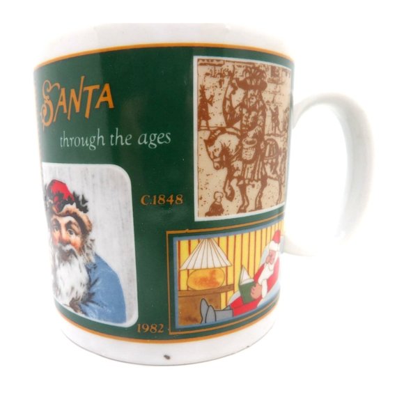 Christmas Santa Coffee Tea Ceramic Mug NOS - Picture 4 of 6
